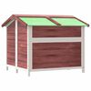 vidaXL Dog Kennel Mocha 96x87x80.5 cm Solid Wood Pine