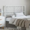 vidaXL Metal Replace Headboard White 100 cm