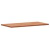 vidaXL Table Top 100x50x2.5 cm Rectangular Solid Wood Beech
