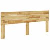vidaXL Headboard 200 cm Solid Wood Oak