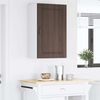 vidaXL Kitchen Cabinet Brown Oak 50 x 31 x 80 cm Engineered Wood