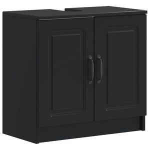 vidaXL Bathroom Sink Cabinet UTRECHT Black 59.5 x 31.5x 59 cm