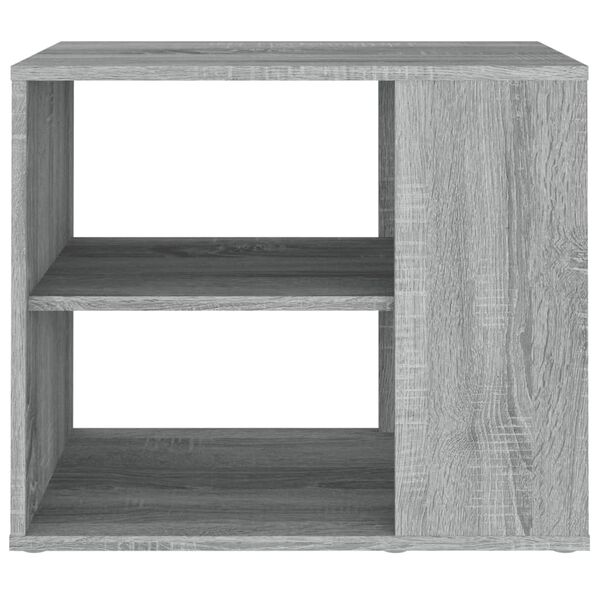 vidaXL Side Cabinet Grey Sonoma 60x30x50 cm Engineered Wood