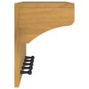 vidaXL Wall-mounted Coat Rack SANDNES 87x30x42 cm Solid Wood Pine