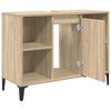 vidaXL Sink Cabinet Sonoma Oak 80x33x60 cm Engineered Wood