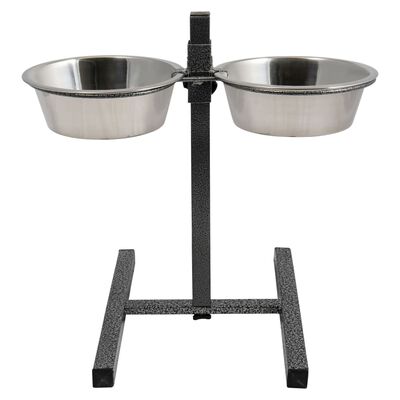 Jack and Vanilla Pet Food Bowl Stand Bon Appetit 2x1.7 L