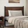 vidaXL Replace Headboard Brown Oak 100 cm Engineered Wood and Steel