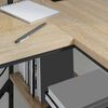 vidaXL Desk with Drawer Sonoma Oak 120 x 79 x 86.5 cm Engineered Wood