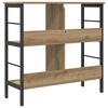vidaXL Bookshelf Artisan Oak 82 x 32 x 79 cm Engineered Wood