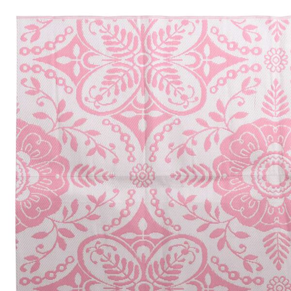 vidaXL Outdoor Carpet ARAKIL Pink 190x290 cm PP