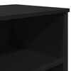 vidaXL Sideboard Black 101x35.5x74.5 cm Engineered Wood