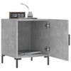 vidaXL Bedside Cabinet Concrete Grey 40x40x50 cm Engineered Wood