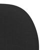 vidaXL Headboard Ear Wall-mounted Black 80 x 23 x 6 cm Foam and Fabric