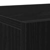 vidaXL Sideboard Black Oak 90 x 34 x 80 cm Engineered Wood