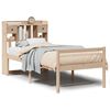 vidaXL Bookcase Bed without Mattress 100x200 cm Solid Wood Pine