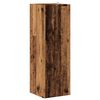 vidaXL Corner Cabinet Old Wood 33x33x100 cm Engineered Wood