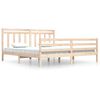 vidaXL Bed Frame without Mattress 200x200 cm Solid Wood