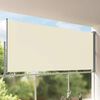 vidaXL Patio Retractable Side Awning 160 x 300 cm Cream