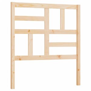 vidaXL Bed Headboard 96x4x104 cm Solid Wood Pine