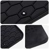 vidaXL Car Mat 4 pcs Black suitable for Nissan QASHQAI TPE