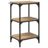 vidaXL Book Cabinet Artisan oak 40 x 33 x 70.5 cm Engineered wood