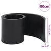 vidaXL Rubber Edge for Snow Plow Black 80x15x1 cm