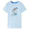 vidaXL Kids'T-shirt Light Blue 140