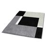 Kleine Wolke Bath Rug Dakota Platinum 55x65 cm Grey and Black