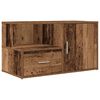 vidaXL Corner Cabinet Old Wood 200x40x45 cm Engineered Wood