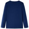 Kids' T-shirt with Long Sleeves Navy 128