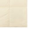 vidaXL Full Year Duvet Quilted Cream 200 x 200 cm Microfiber