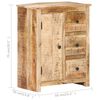 vidaXL Sideboard 59x35x75 cm Rough Mango Wood