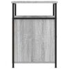 vidaXL Bedside Cabinet Grey Sonoma 40x42x60 cm Engineered Wood