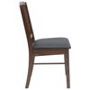 vidaXL Dining Chairs 2 pcs Light Brown 50 x 52.5 x 91 cm
