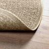 vidaXL Rug ZIZUR Beige &Oslash; 160 cm Jute Look Indoor and Outdoor