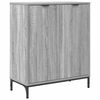 vidaXL Sideboard Grey Sonoma 69.5 x 33 x 82 cm Engineered Wood