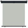 vidaXL Balcony Side Awning 165x250 cm Grey