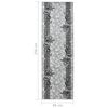 vidaXL Runner Rug BCF Grey 80x250 cm