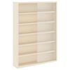 vidaXL Wall Display Case with Shelf Beige 40 x 8.5 x 54 cm Plywood