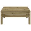 vidaXL Garden Footstool Impregnated Wood Pine
