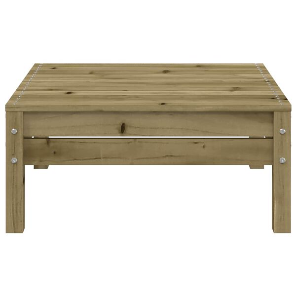vidaXL Garden Footstool Impregnated Wood Pine