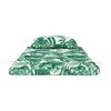 vidaXL Chair Cushions Leaf 2 pcs Leaf Pattern 58 x 77 x 4.5 cm
