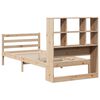 vidaXL Bookcase Bed without Mattress 90x200 cm Solid Wood Pine