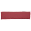 vidaXL Pallet Cushion Set 2 pcs Wine red 150 x 40 x 8 cm Oxford fabric