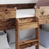 vidaXL Bunk Bed for Kids Old Wood 100 x 190 cm Engineered Wood