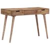 vidaXL Dressing Table 112x45x76 cm Solid Mango Wood