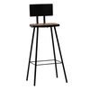 vidaXL Bar Chairs 4 pcs Solid Reclaimed Wood