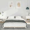 vidaXL Floor Bed Frame White 140 x 200 cm Solid pine wood
