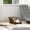 vidaXL Magazine Rack Smoked Oak 53 x 40 x 28.5 cm Engineered Wood