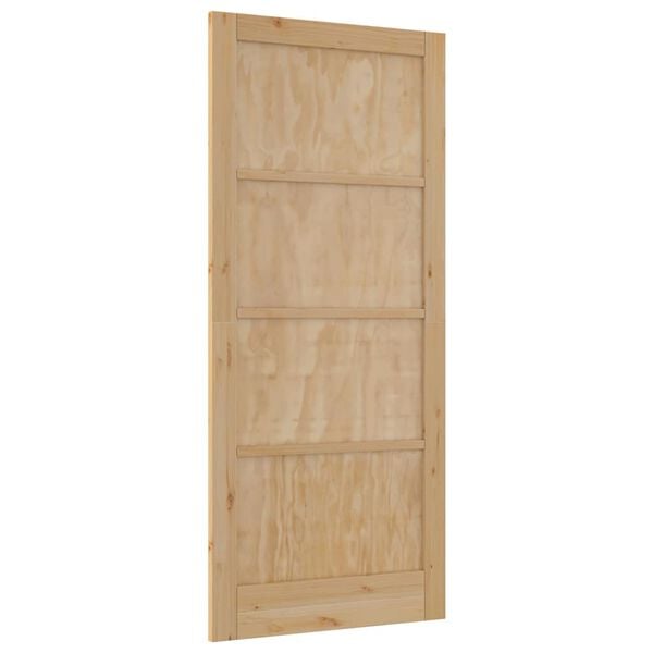 vidaXL Interior Door ORKDAL Brown 93 x 211 cm Plywood